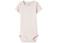 Name It bodysuit winsome orchid with stripes